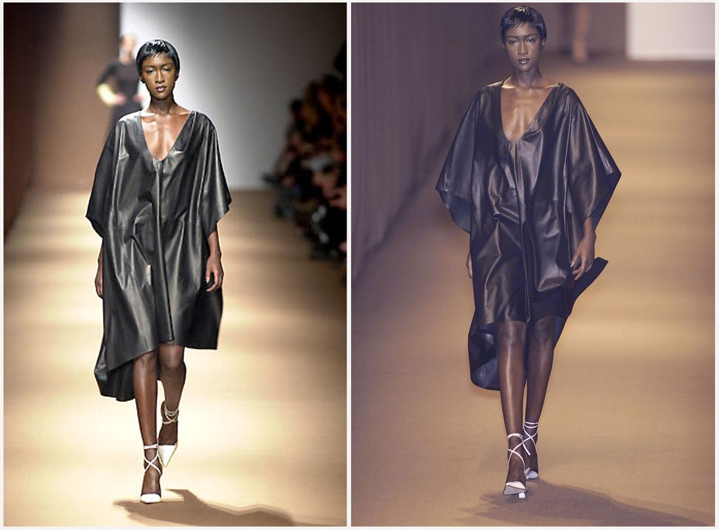 Salvatore Ferragamo SALVATORE FERRAGAMO _ S/S 2001 _ OVERSIZED _ CAPE / DRESS Size ONE SIZE - 2 Thumbnail