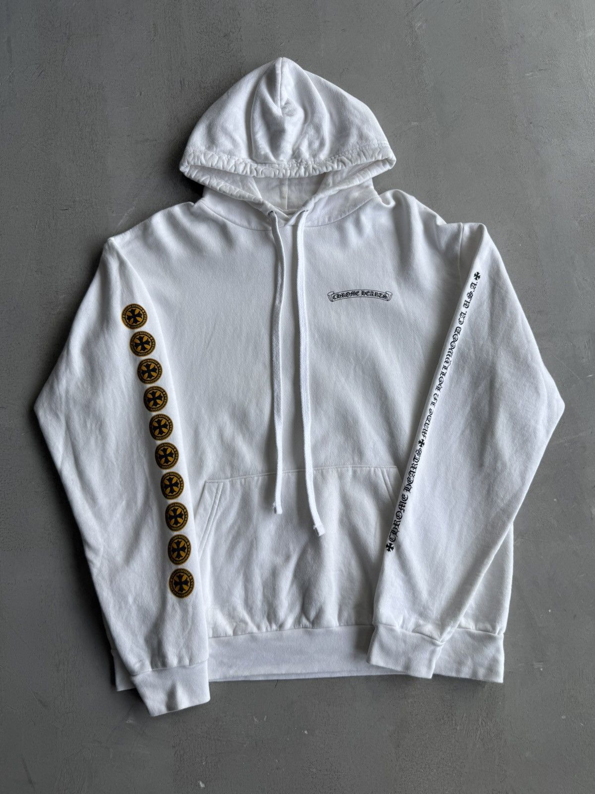 Chrome Hearts Chrome Hearts - Yellow Stamp Hoodie Size US M / EU 48-50 / 2 - 2 Thumbnail