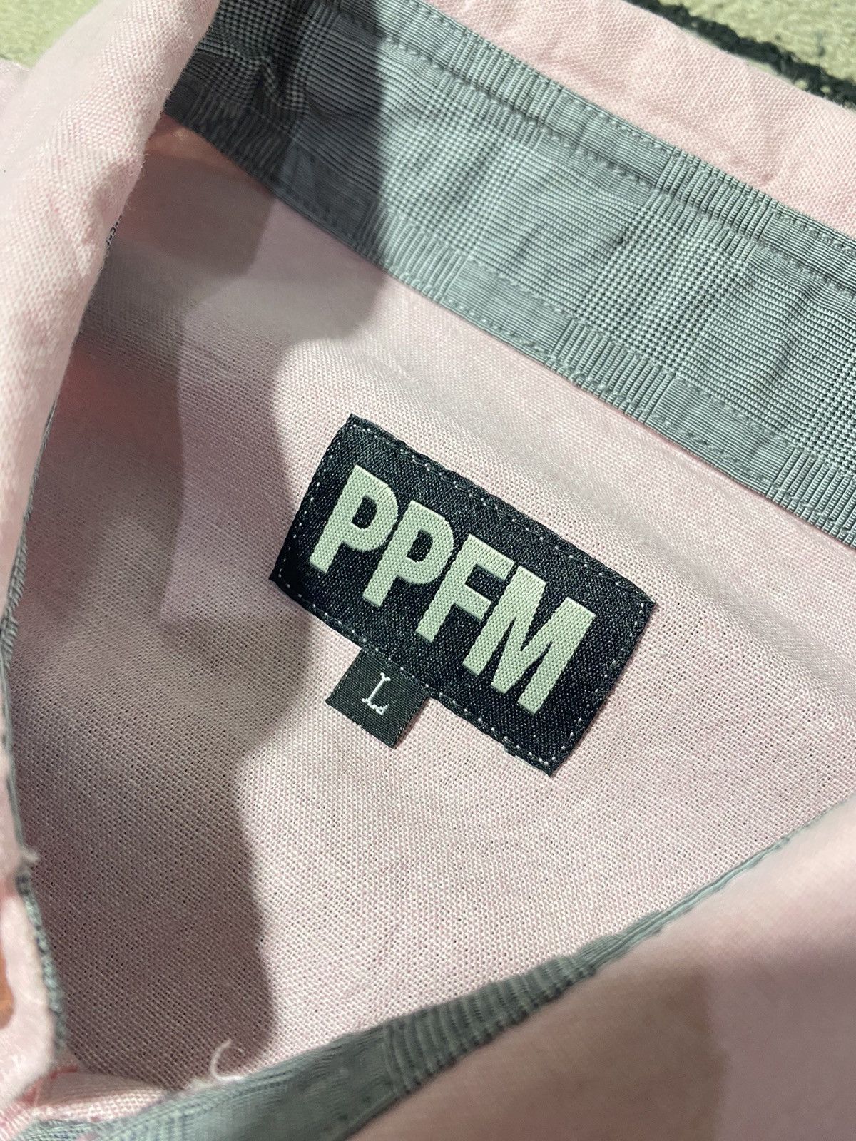 PPFM 2000s PPFM - Pink Side Zipper Shirt Size US L / EU 52-54 / 3 - 4 Thumbnail