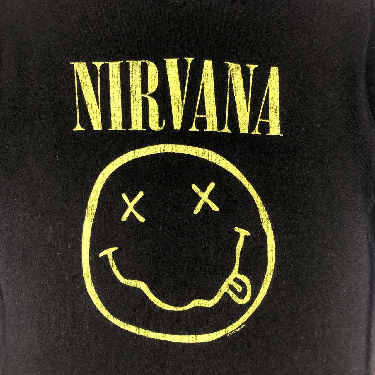 Nirvana Vintage Y2K Nirvana Smiley Face T-Shirt Size US S / EU 44-46 / 1 - 7 Thumbnail