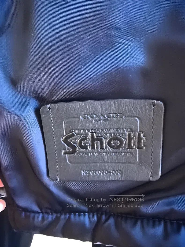 Schott Schott Co-branded men's down jacket Size US L / EU 52-54 / 3 - 4 Thumbnail