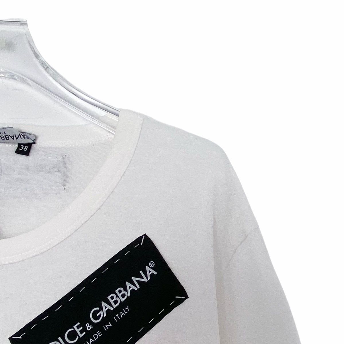Dolce & Gabbana Dolce & Gabbana White Heart Short Sleeve T-shirt K26WX Size XS / US 0-2 / IT 36-38 - 3 Thumbnail