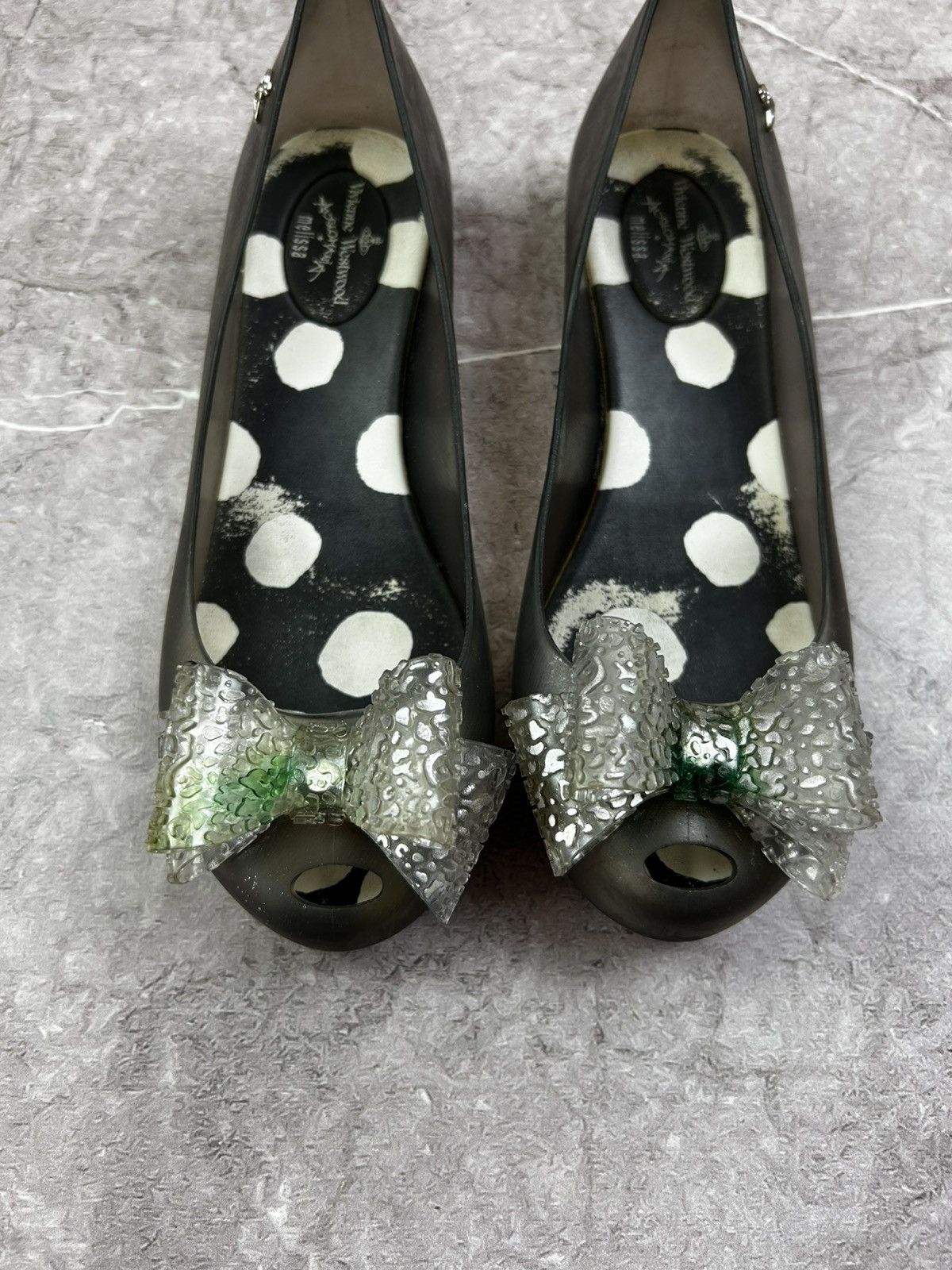 Vivienne Westwood Vintage Vivienne Westwood x Melissa Bow Ballet Flats Shoes Size US 7 / IT 37 - 6 Thumbnail