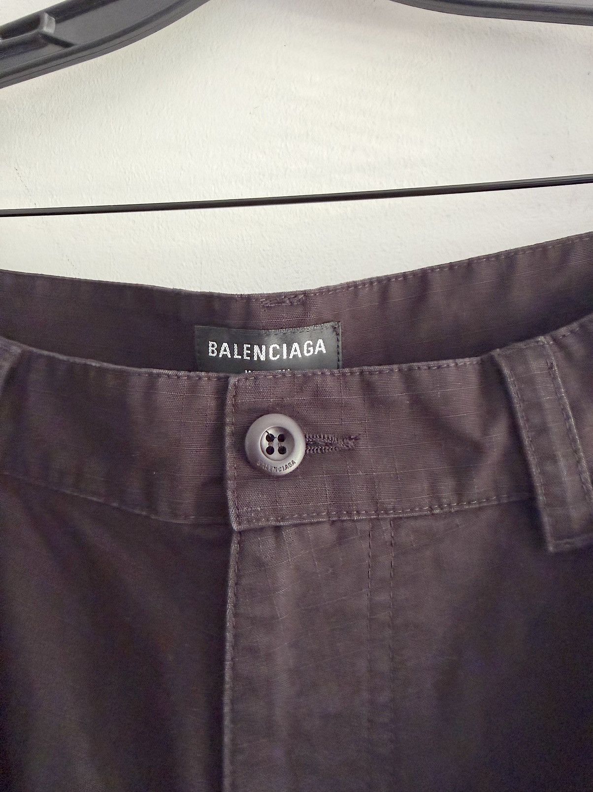 Balenciaga New Fall 22 Ripstop Pulled Cargo Pants (46) Fits US 34 EU 50 Size US 34 / EU 50 - 13 Thumbnail