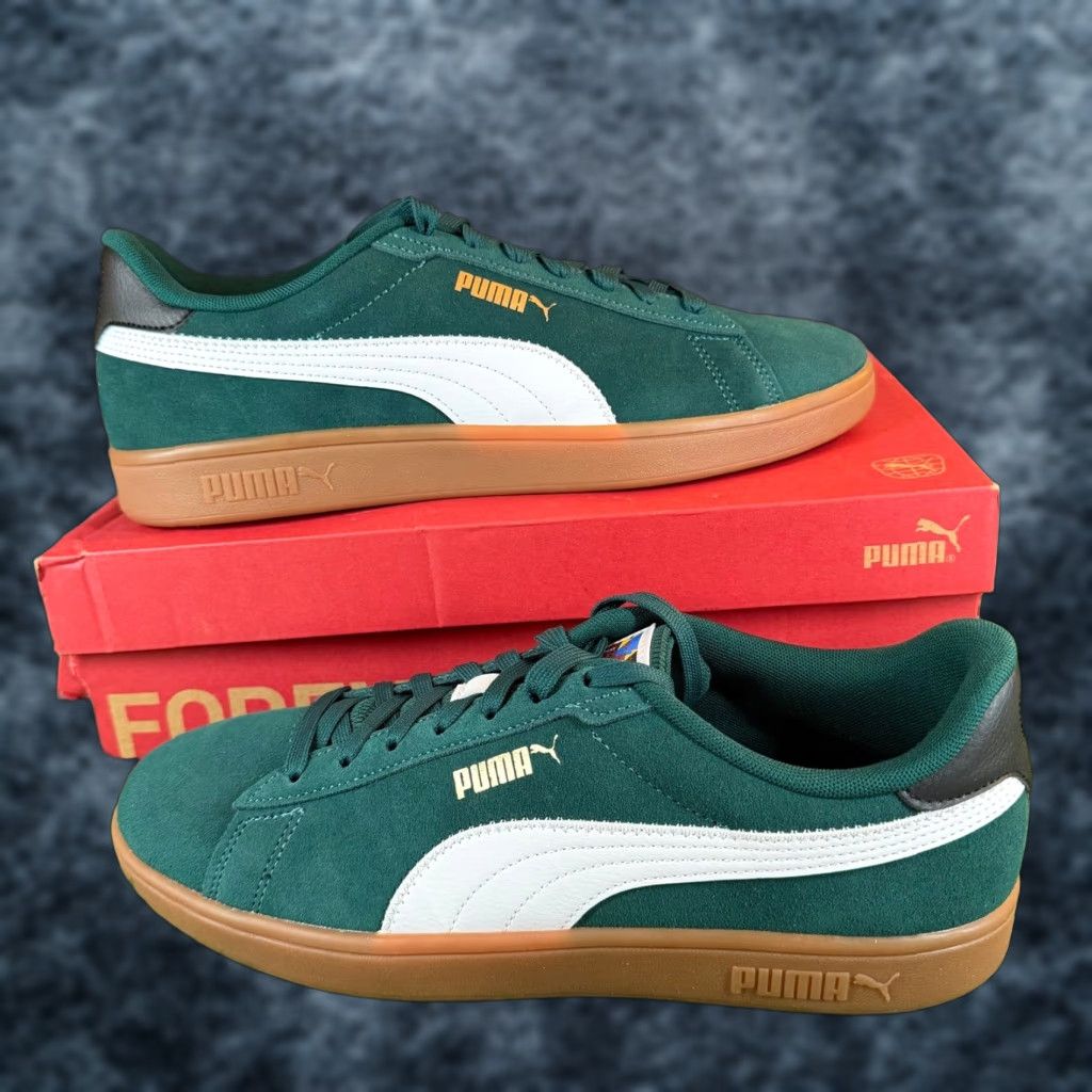 Puma Puma Smash 3.0 Year Of Sport Dark Myrtle Green Suede Gum Sole 397484-01 Mens 11 Size US 11 / EU 44 - 1 Thumbnail