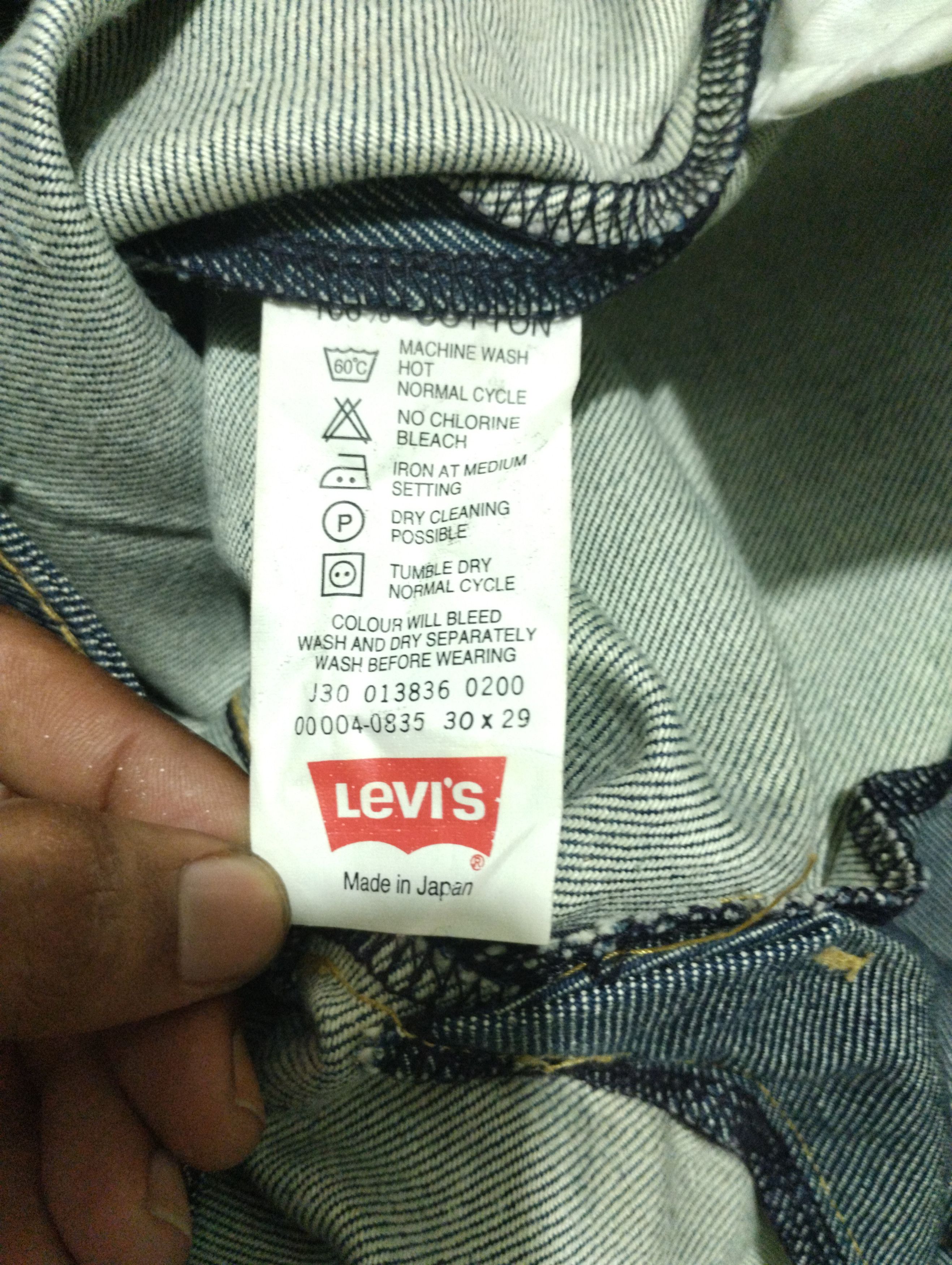 Levi's Vintage Clothing Levis Engineered Japan Denim Pants Size US 30 / EU 46 - 7 Thumbnail