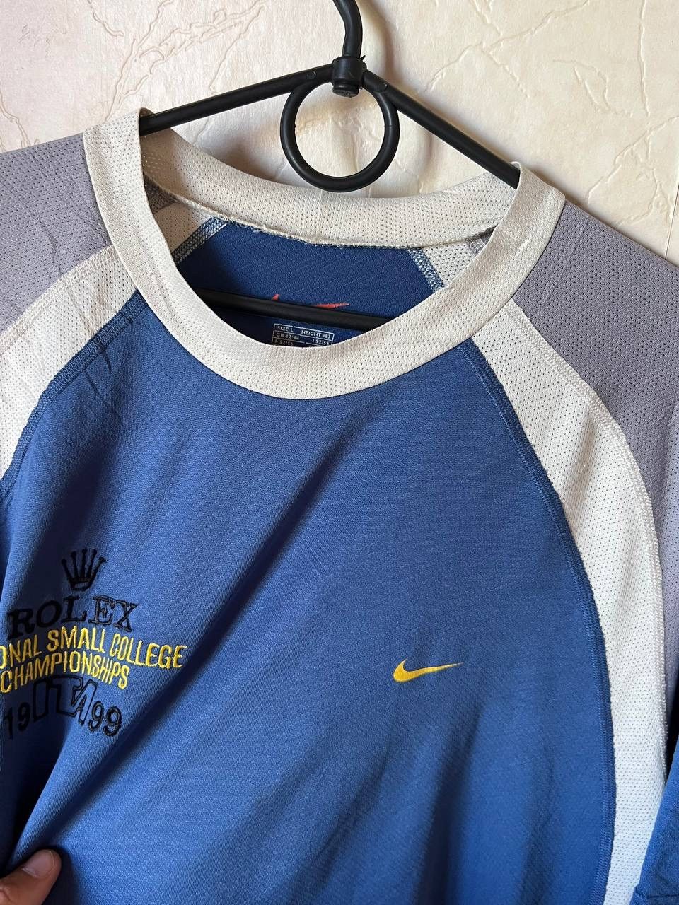 Rolex Vintage 90’s Rolex Championship ITA Logo T-shirt Nike Tee Size US L / EU 52-54 / 3 - 5 Thumbnail