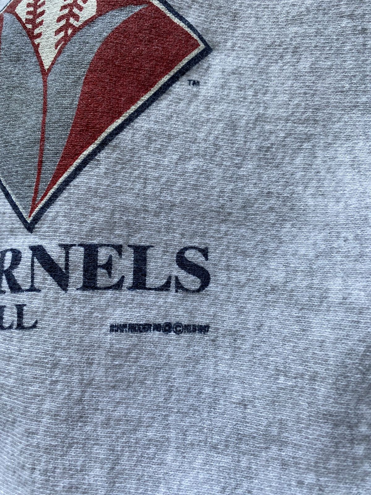 MLB Vintage 90s Minor League Baseball Cedar Rapids Sweatshirt Size US XL / EU 56 / 4 - 4 Thumbnail