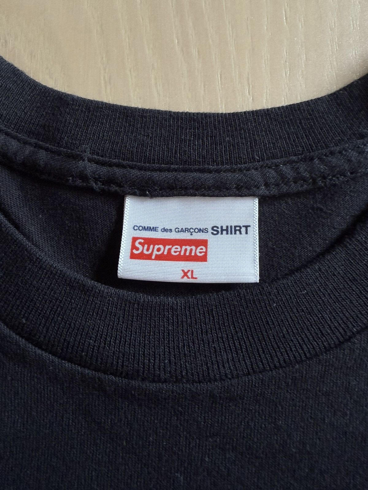 Comme des Garcons CDG Box logo sticker tee Size US L / EU 52-54 / 3 - 3 Thumbnail