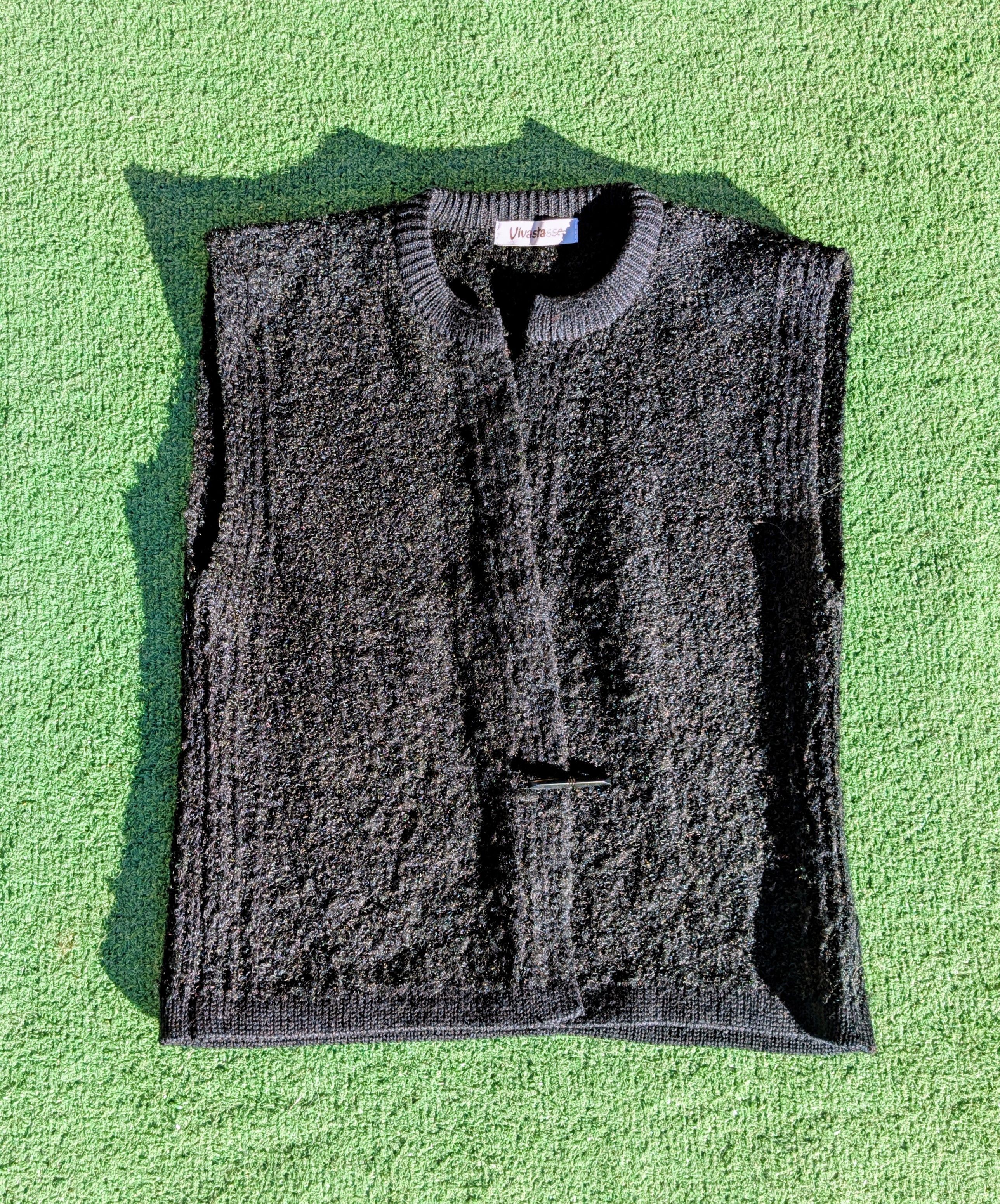 Other Vintage Japanese Onyx Vivastasse Petite Knit Sweater Vest Size M / US 6-8 / IT 42-44 - 5 Thumbnail