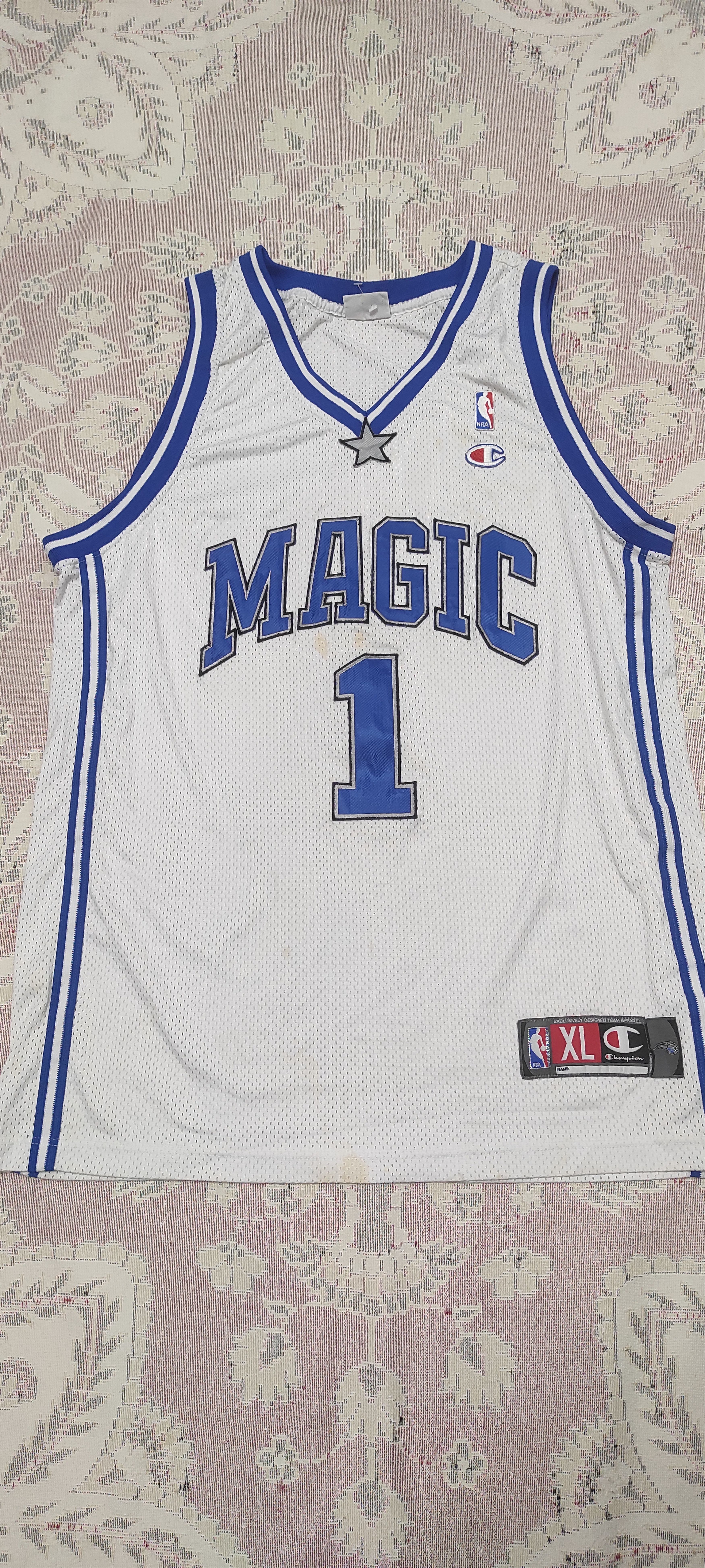 Champion Orlando Magic McGrady NBA Shirt Jersey Size US XL / EU 56 / 4 - 1 Thumbnail