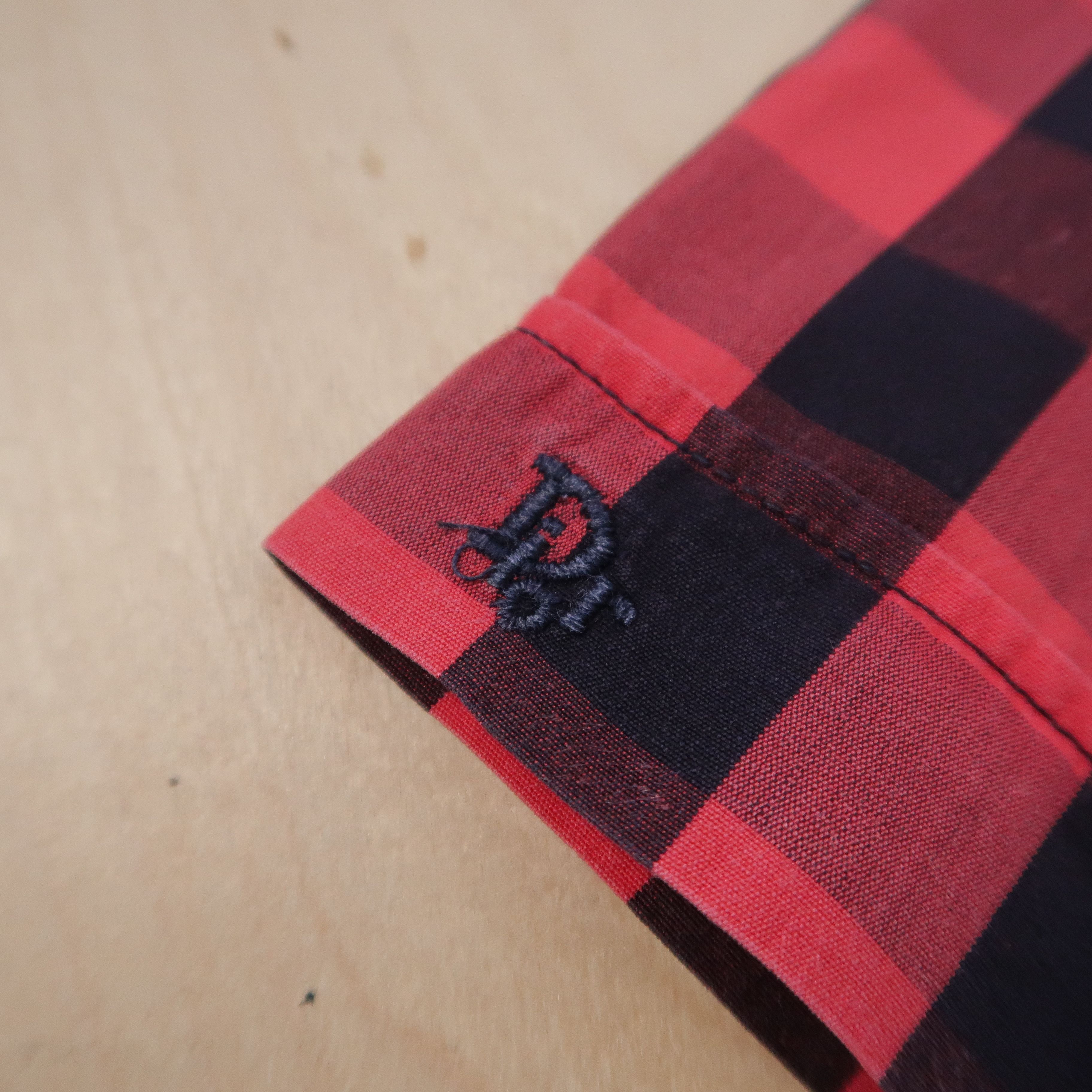 Christian Dior Monsieur Vintage 90s Christian Dior Psychedelic Plaid Boxy Shirt Size US M / EU 48-50 / 2 - 9 Thumbnail