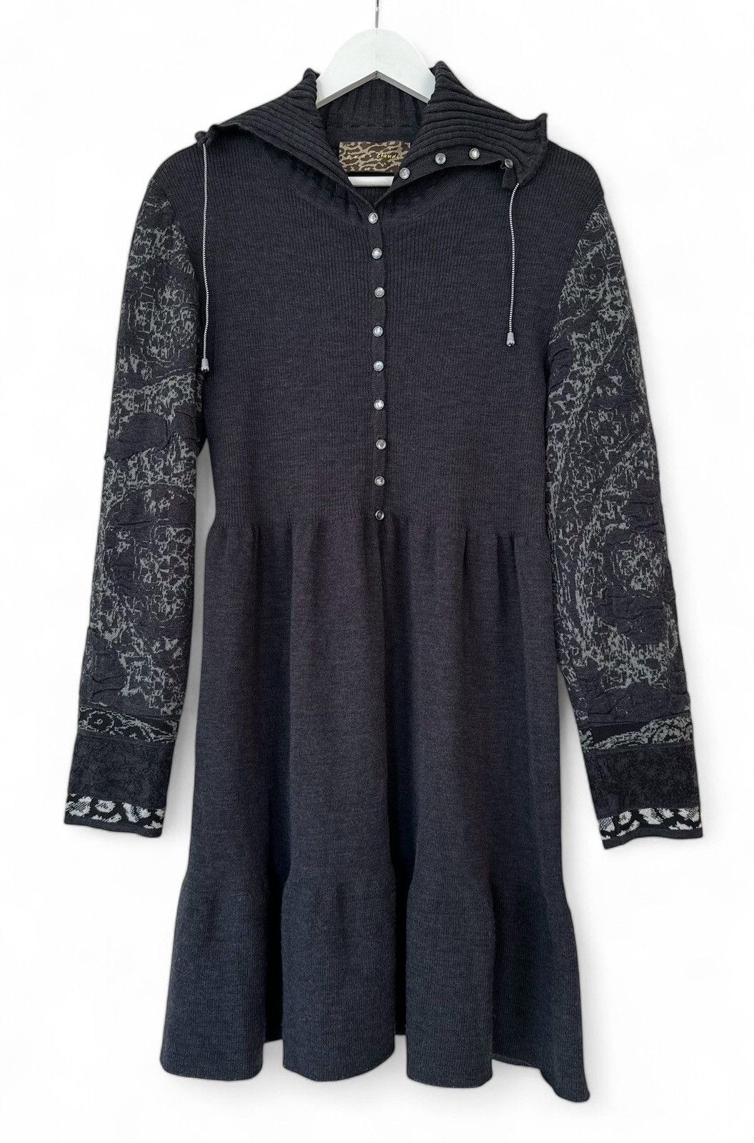 Other Eva & Claudi Wool Collared Cardigan Sweater Jumper Size S Size S / US 4 / IT 40 - 1 Thumbnail