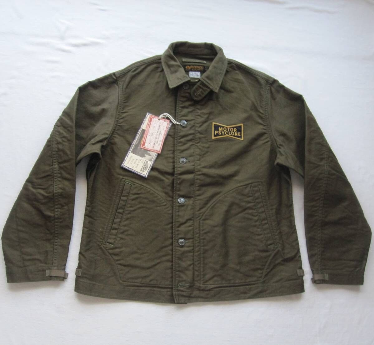 Freewheelers DECK WORKER JACKET “CHOP EM” size44 Size US XXL / EU 58 / 5 - 8 Thumbnail
