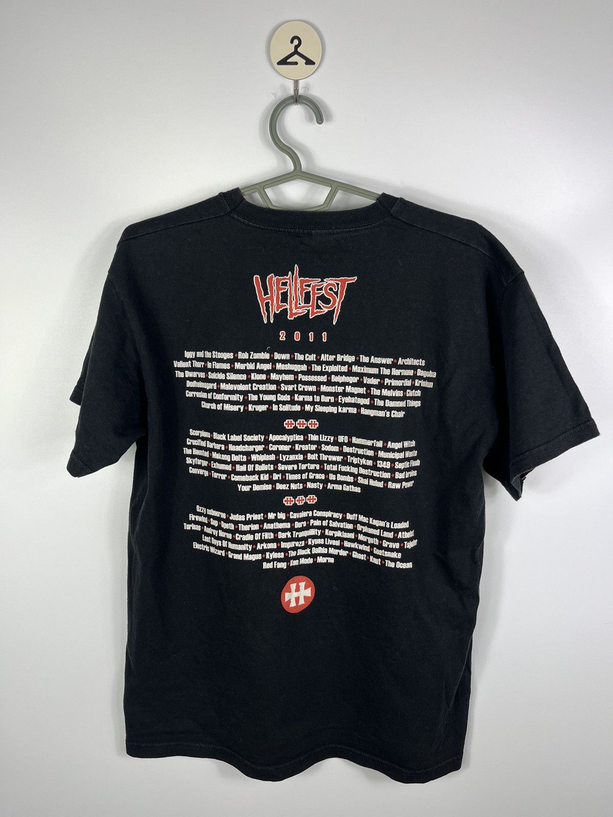 Band Tees Vintage Hellfest 2011 Rock Festival T-Shirt Size US L / EU 52-54 / 3 - 2 Thumbnail