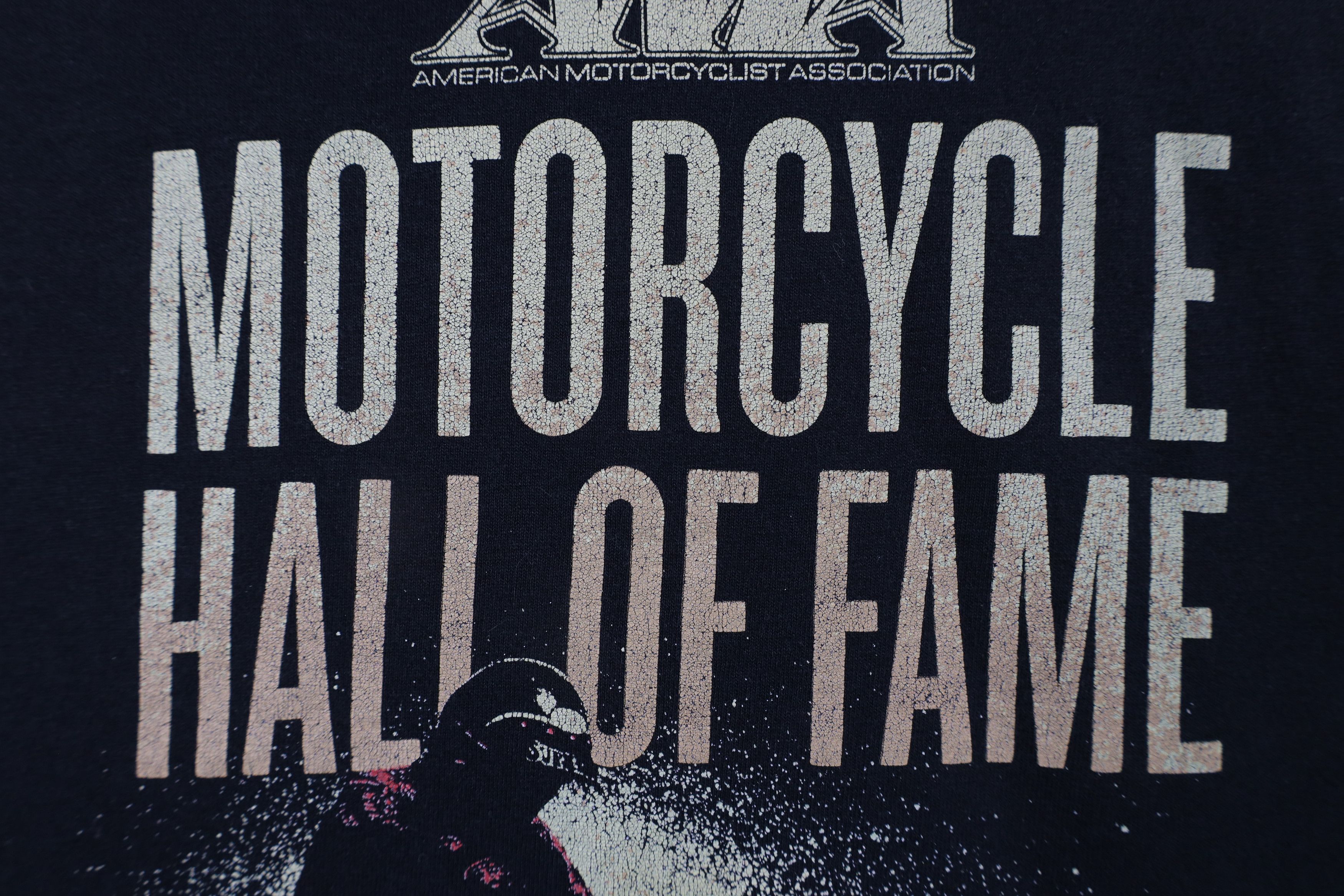 Vintage Vintage Out AMA Motorcycle Hall of Fame Pocket T-Shirt Black Size US XXL / EU 58 / 5 - 9 Thumbnail