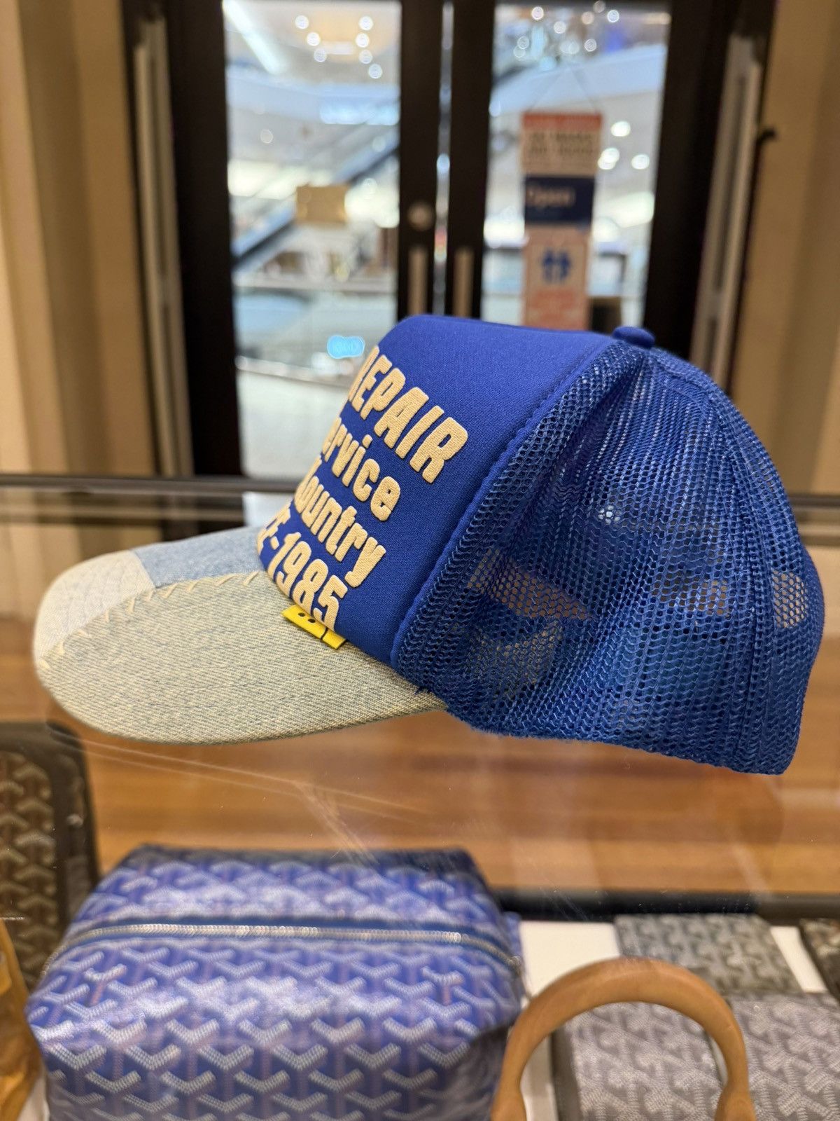Kapital Kapital Denim Goods Trucker Hat Size ONE SIZE - 2 Thumbnail