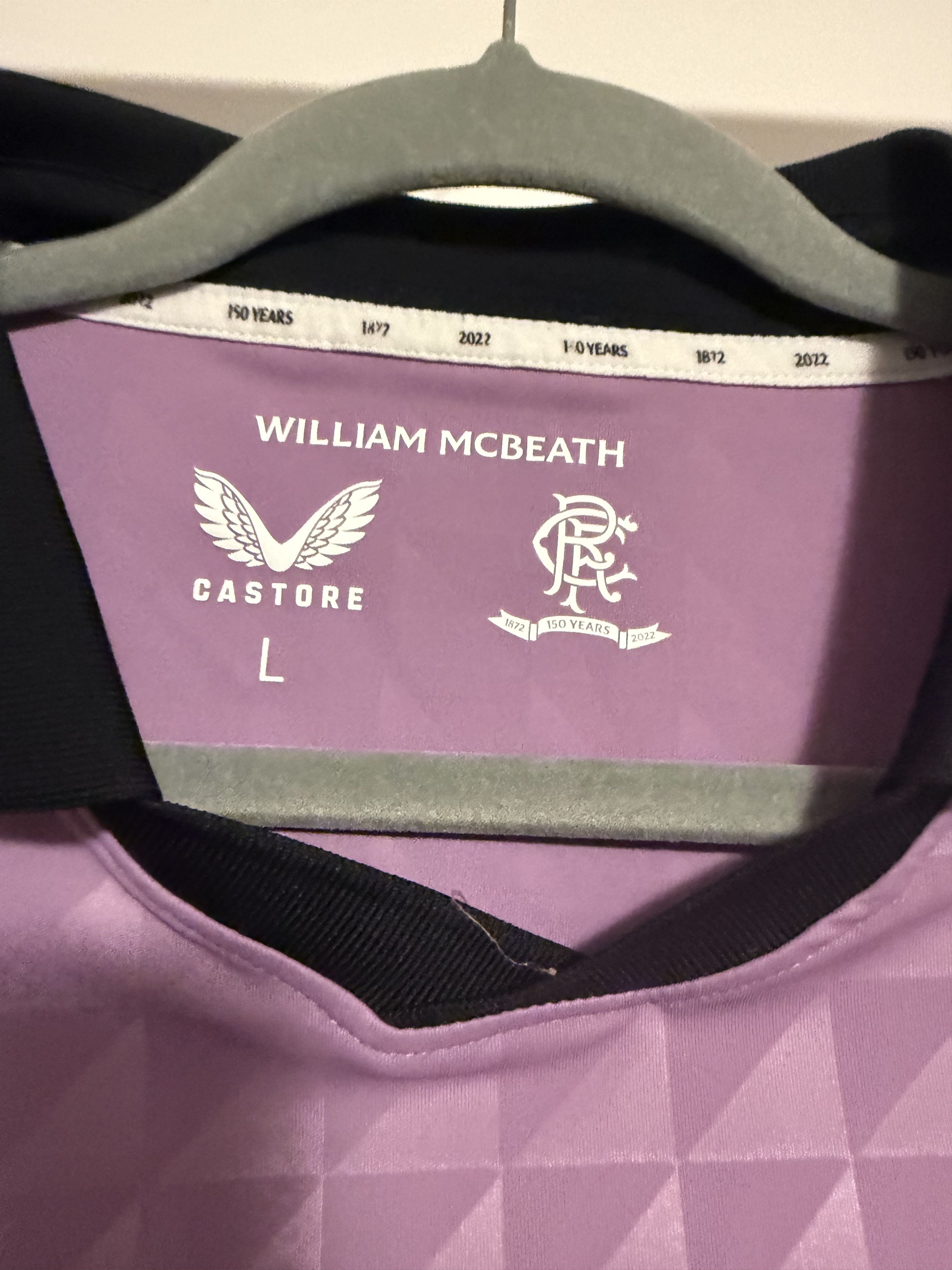 Castore Rangers 2021/22 Third Kit Size US L / EU 52-54 / 3 - 2 Thumbnail