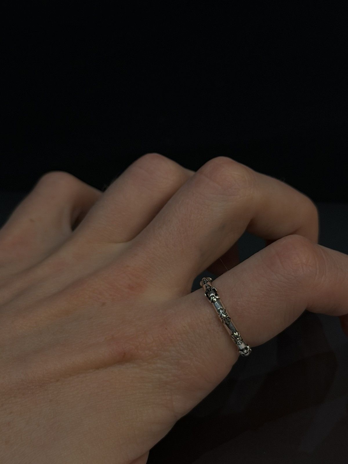 Jewelry Chrome Hearts style ring Size ONE SIZE - 6 Thumbnail