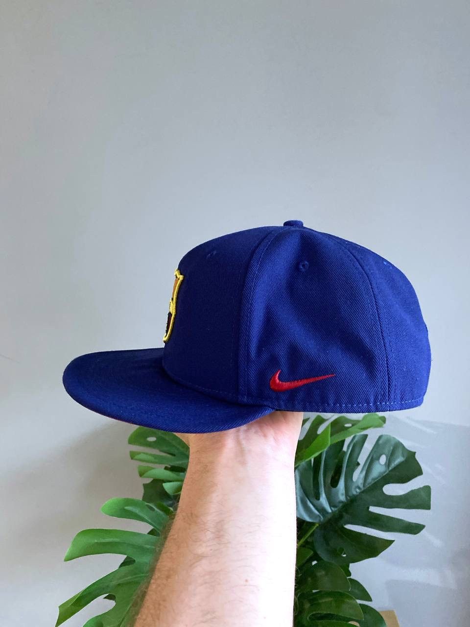 Nike Nike FC Barcelona Blue Football Snapback Cap, One Size Size ONE SIZE - 4 Thumbnail