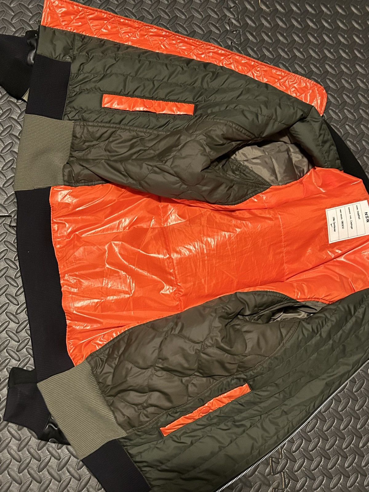 Nike Nike Leather/wool Bomber Destroyer Jacket Redefined 08/08/10 Size US M / EU 48-50 / 2 - 3 Thumbnail