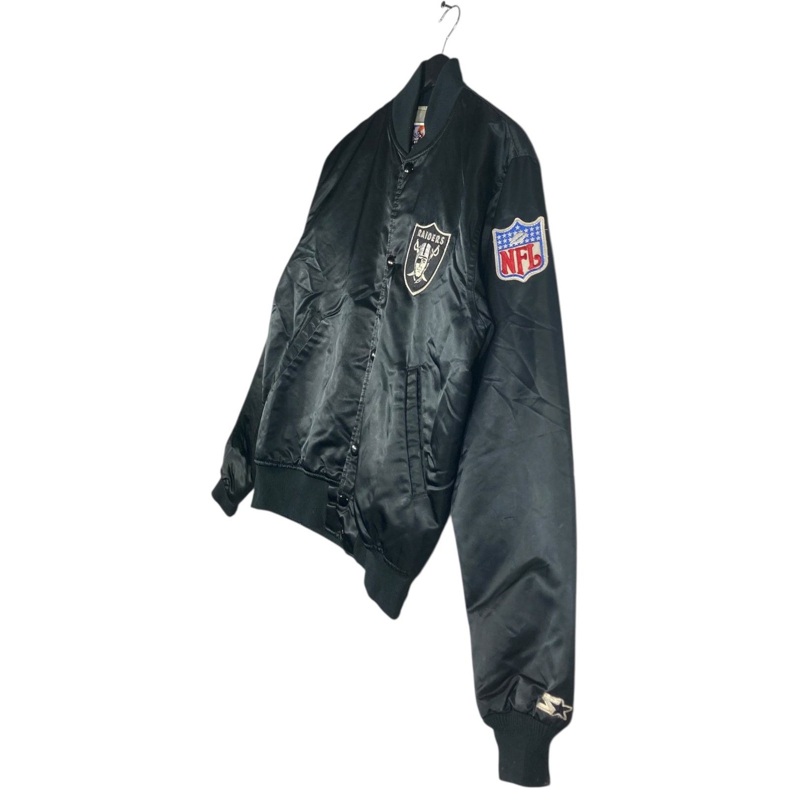 Starter Vintage Starter Embroidered Oakland Raiders Bomber Jacket M Size US M / EU 48-50 / 2 - 3 Thumbnail