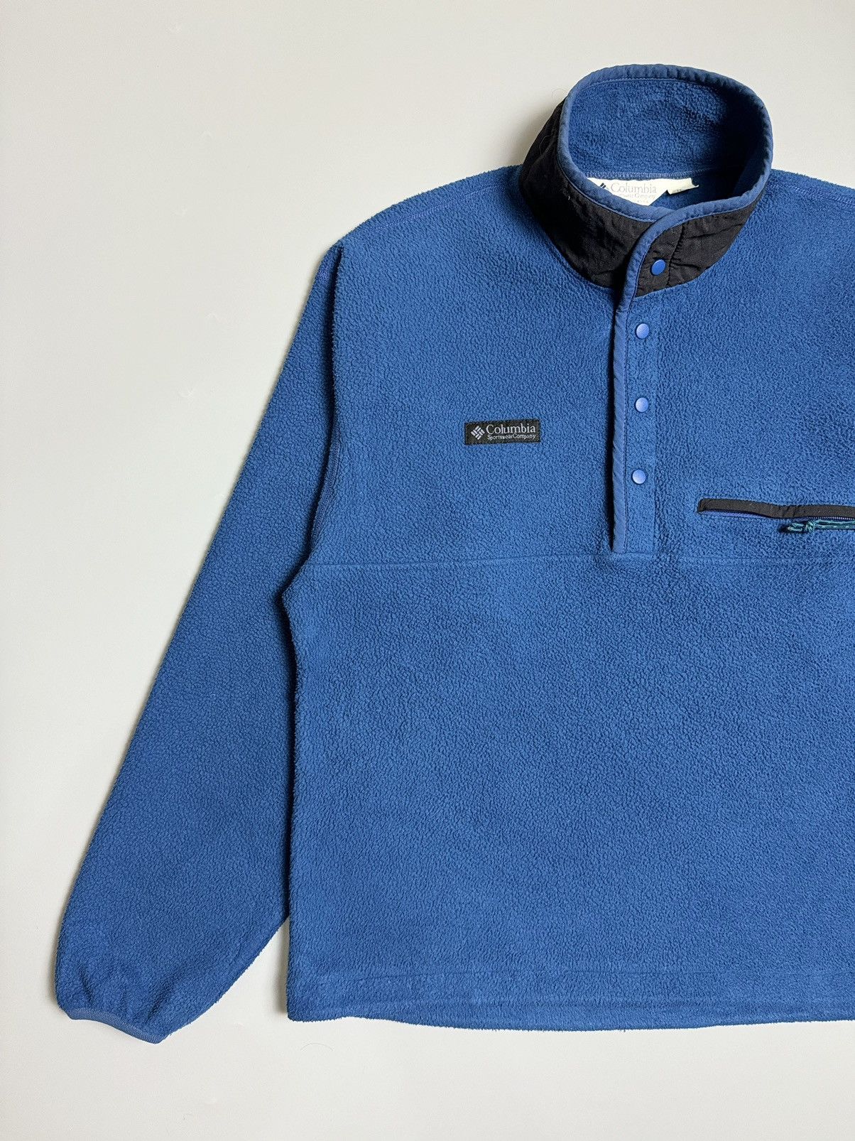 Columbia 🔥Vintage🔥 Columbia Button Fleece Jackets Size US M / EU 48-50 / 2 - 2 Thumbnail