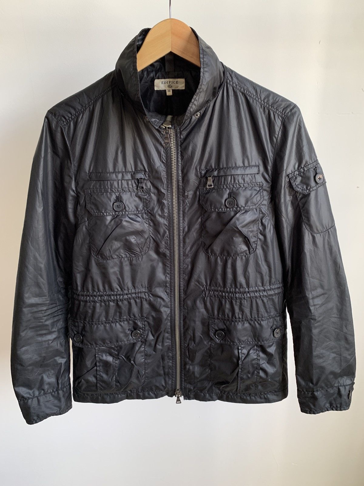 image of Edifice Japan x If Six Was Nine Edifice Multi Pockets Light Jacket in Black, Men's (Size Small)