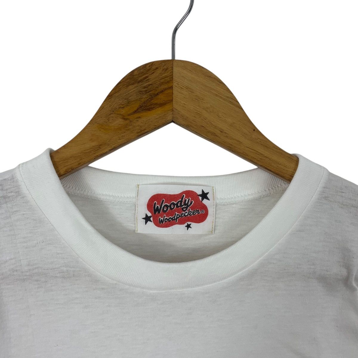 Cartoon Network × Vintage Vintage 90s WOODY WOODPECKER Cartoon football club tee Size US S / EU 44-46 / 1 - 8 Thumbnail
