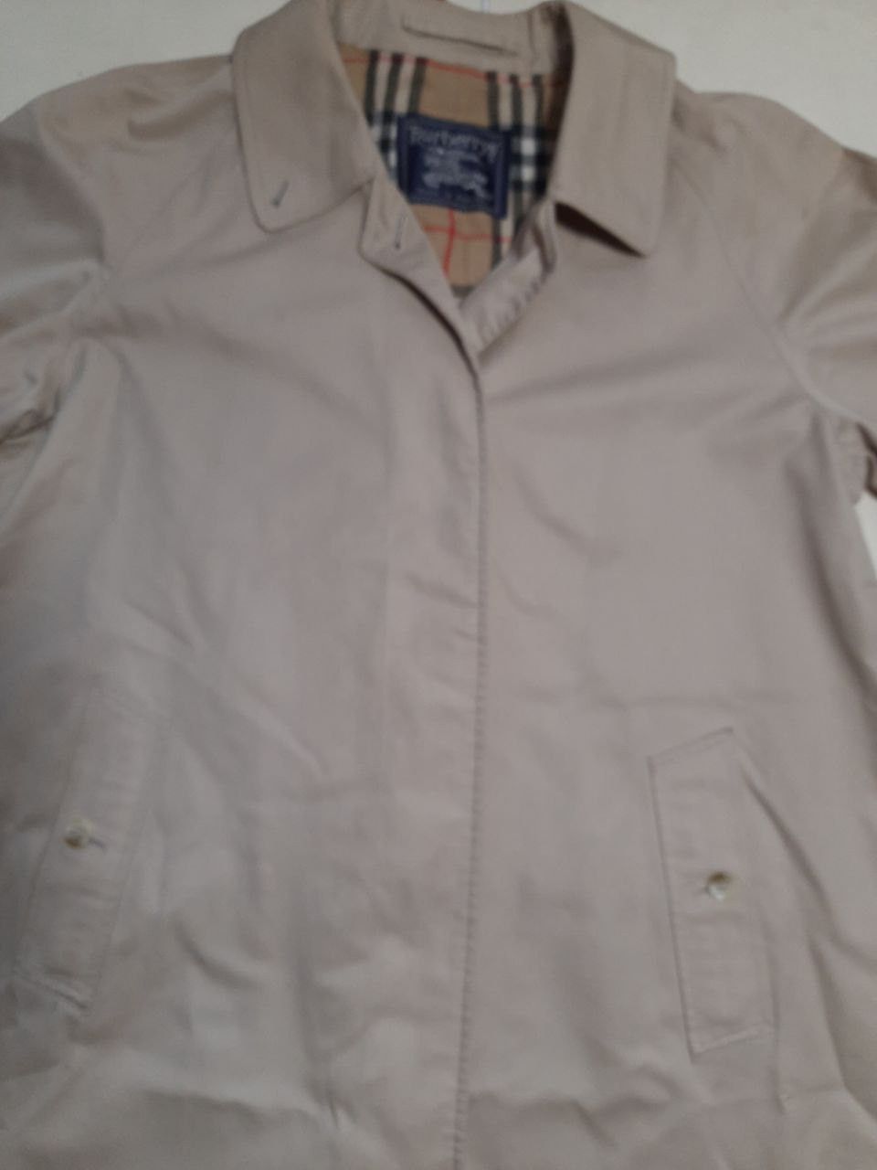 Burberry × Vintage Burberrys Coat Vintage 90's Size XL / US 12-14 / IT 48-50 - 2 Thumbnail