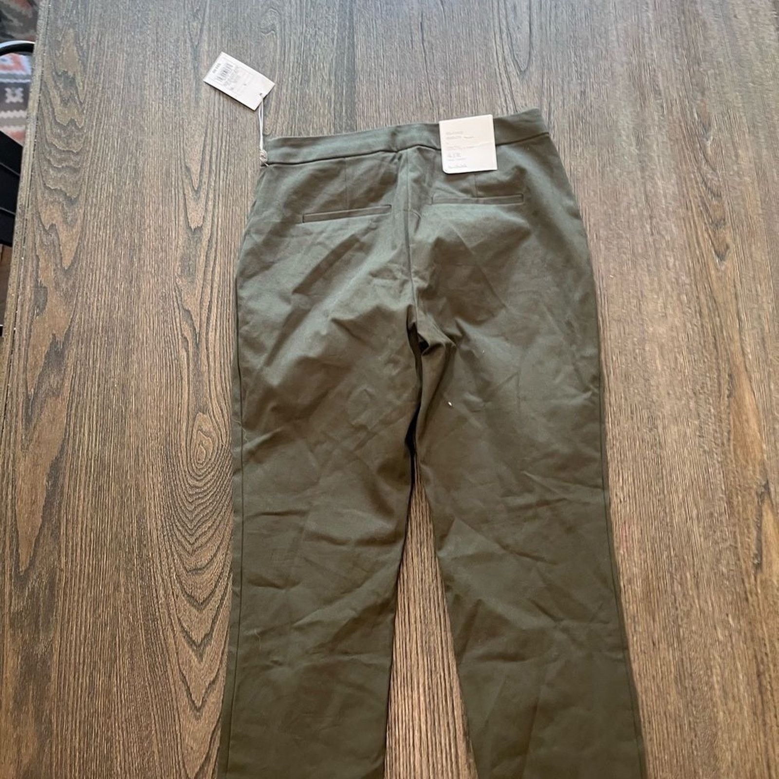 Vintage NWT A New Day Stretch Skinny Leg Olive Green Pants Size 4 Size 27" / US 4 / IT 40 - 9 Thumbnail
