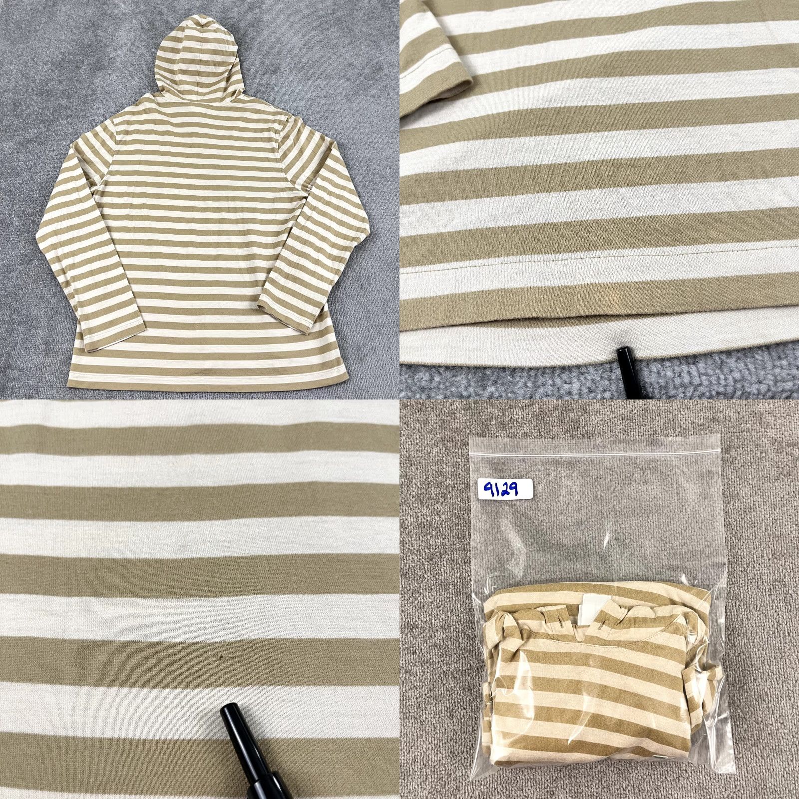 Lacoste Vintage Lacoste Men's Hoodie Size XL Brown Striped Lightweight Pullover Preppy Casual Size US XL / EU 56 / 4 - 8 Thumbnail