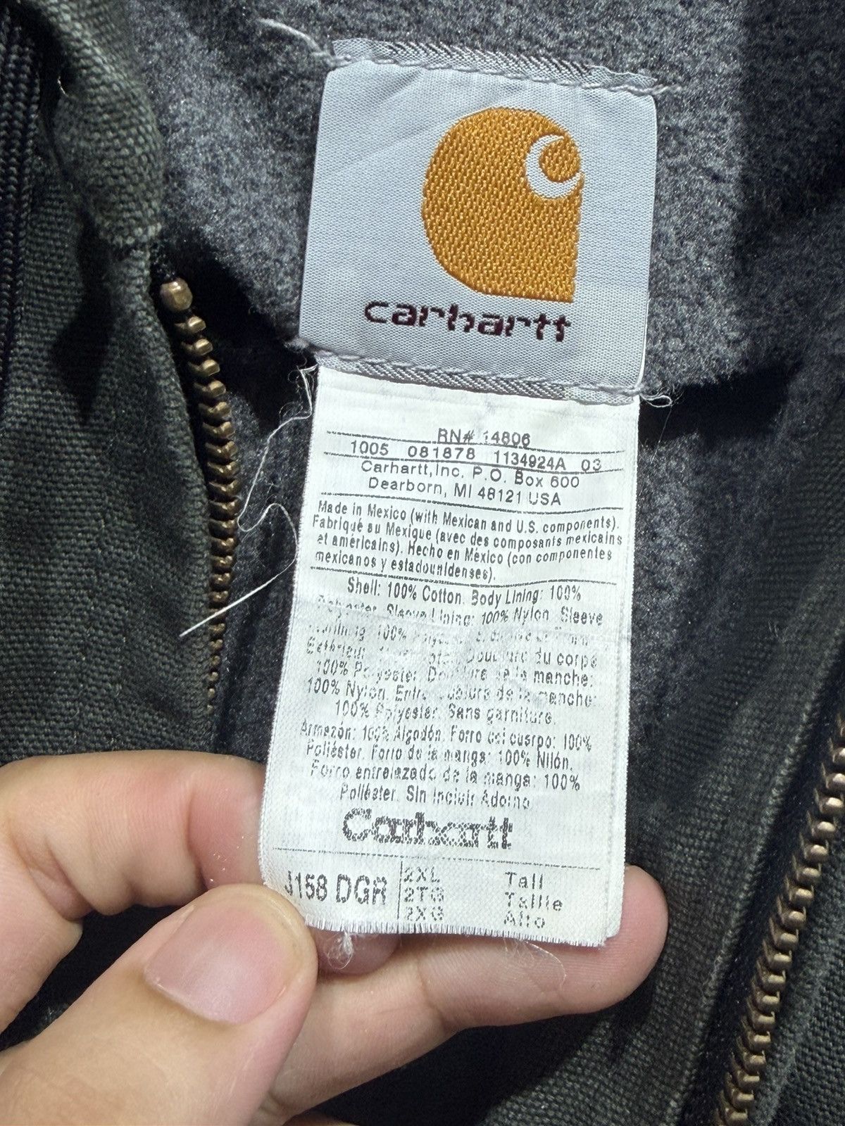 Carhartt Vintage Carhartt Pine Green Jacket Size US XXL / EU 58 / 5 - 3 Thumbnail