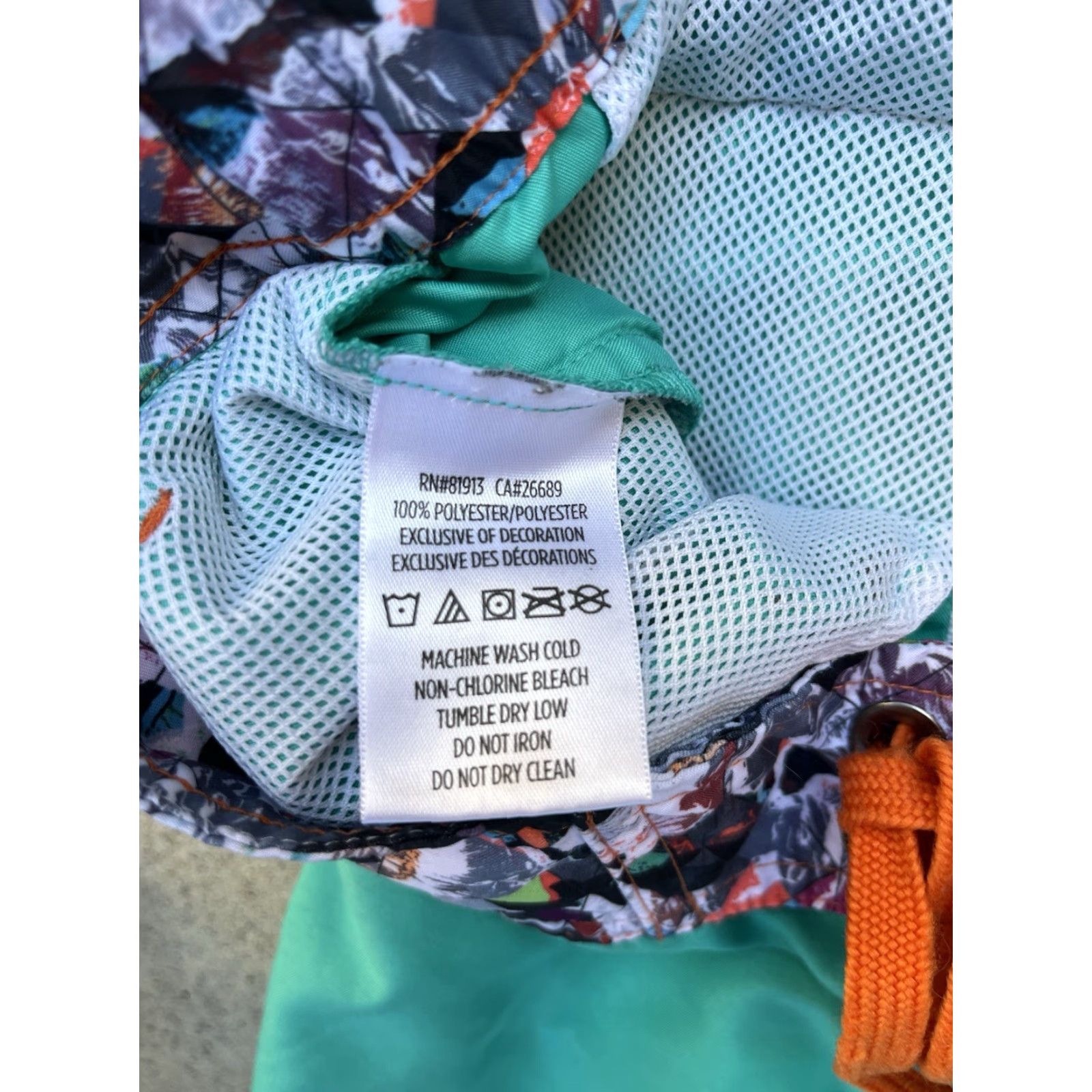 Robert Graham Robert Graham Board Shorts Men Green Teal Solid 36 Beach Surf Swim Short Below Knee 90s Beachwear Sun Swimwear Size US 36 / EU 52 - 5 Thumbnail