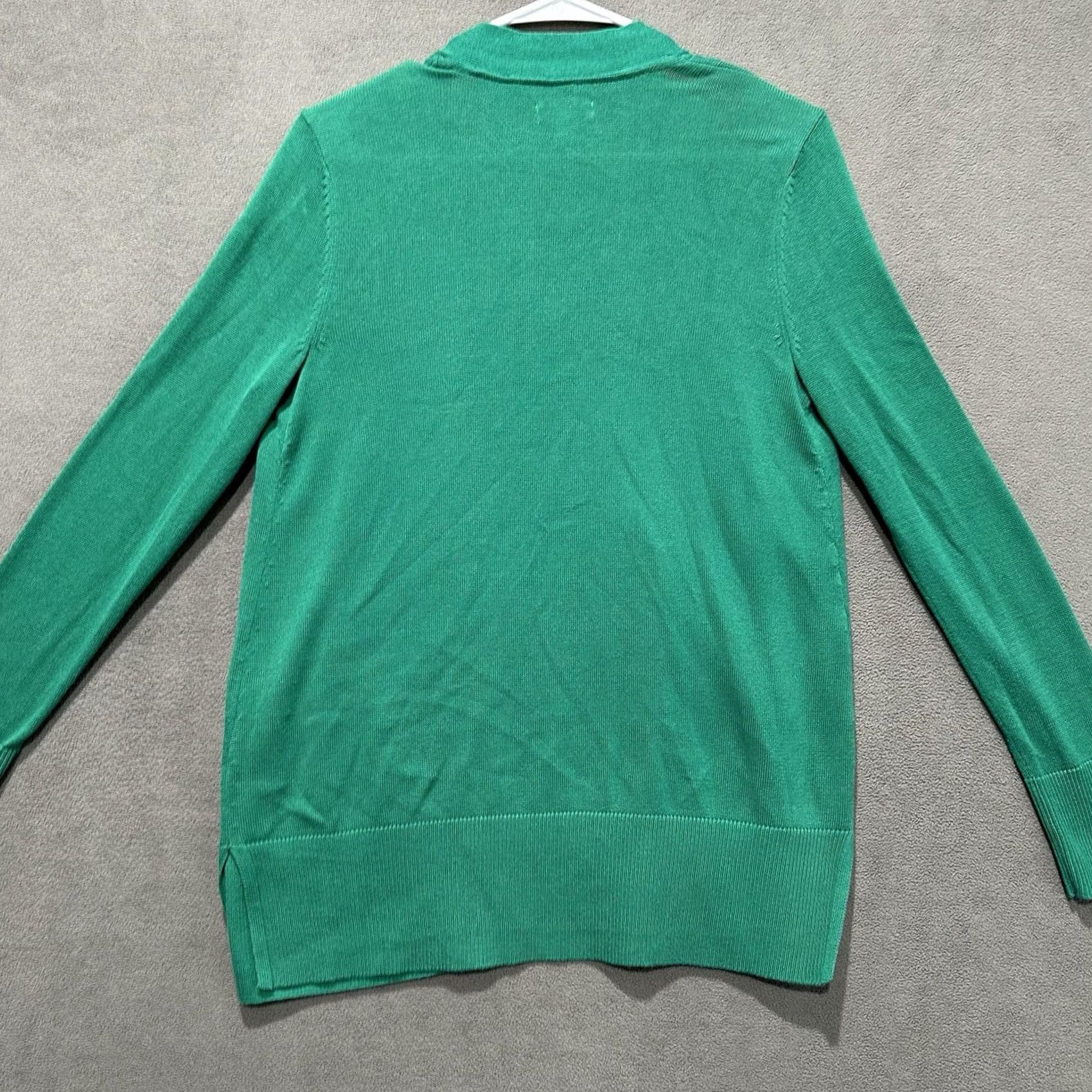 Croft & Barrow Croft Barrow Cardigan Sweater Womens S Green Open Front Fashion Knit Classic Casual Travel EUC Size S / US 4 / IT 40 - 2 Thumbnail