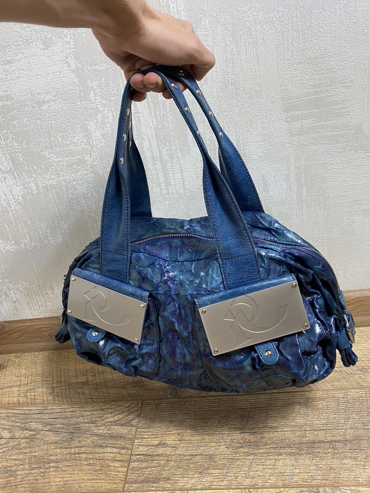 Other Ripani Made in Italy Bag. Blue Leather Size ONE SIZE - 5 Thumbnail