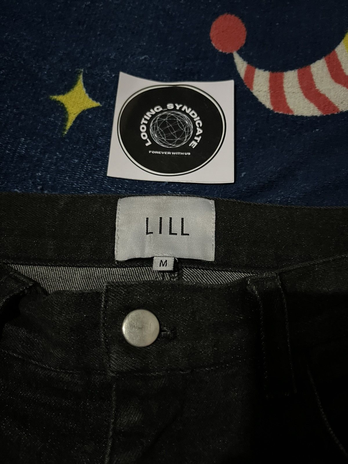 Japanese Brand LILL Skinny Flare Denim Jeans Size US 30 / EU 46 - 10 Thumbnail