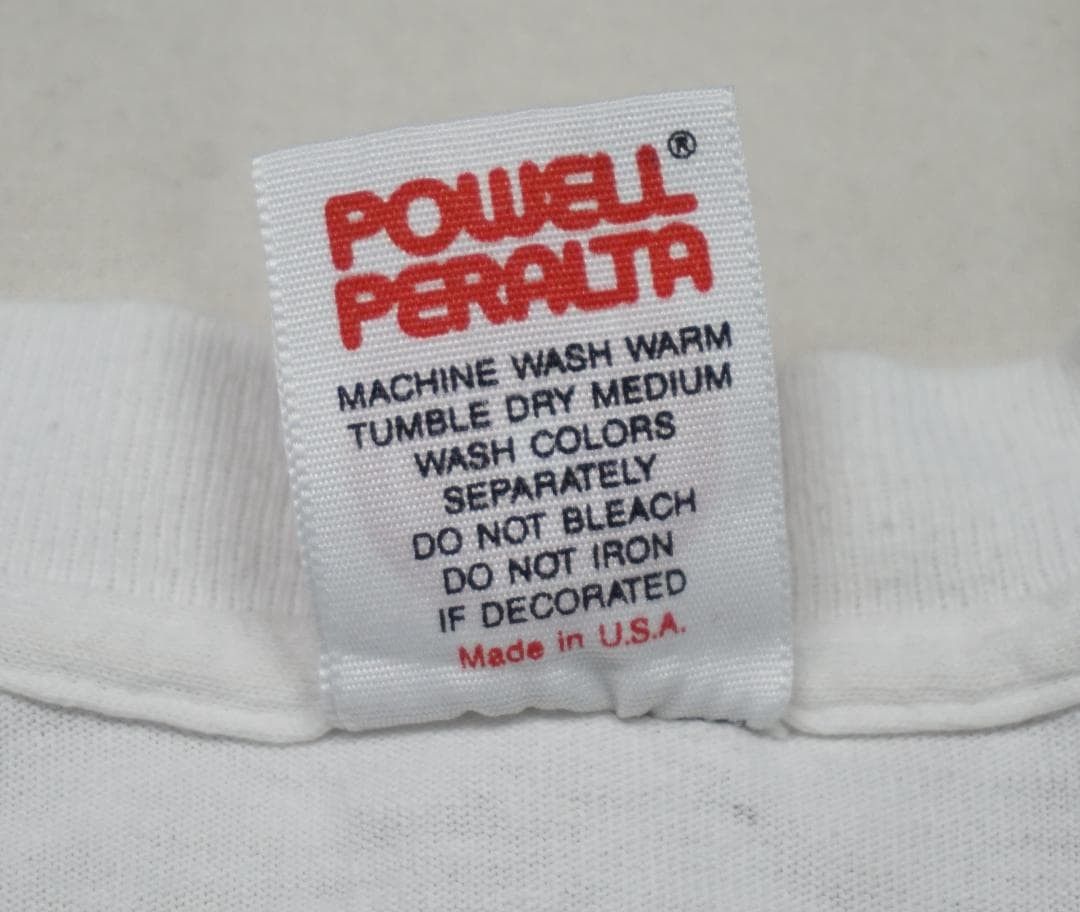 Vintage 90's USA製 Powell Peralta Tシャツ Santa Cruz Size US L / EU 52-54 / 3 - 5 Thumbnail