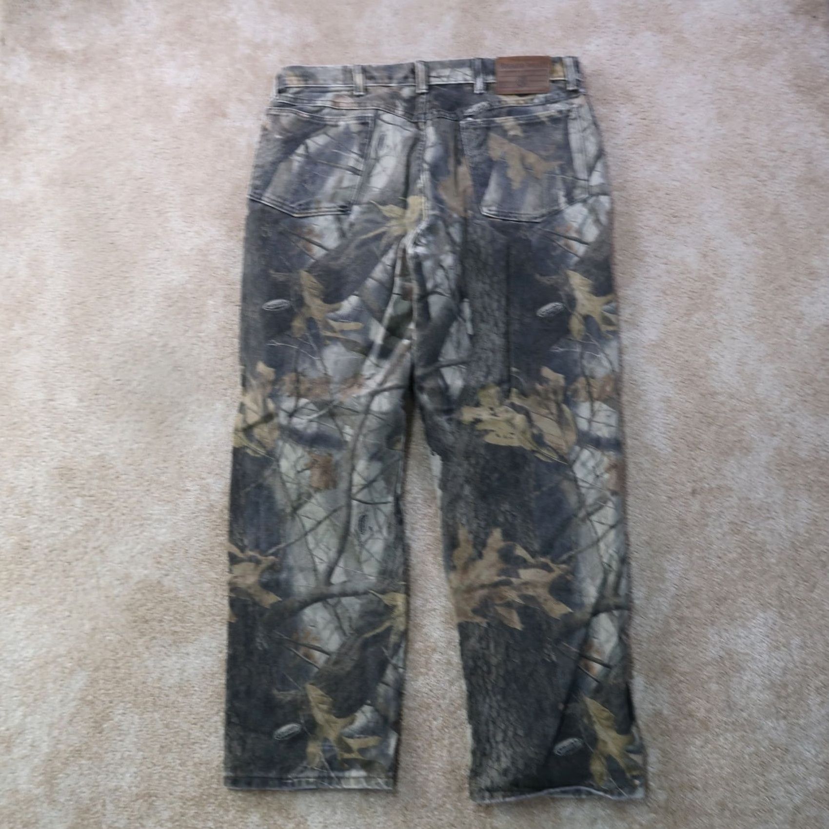 Wrangler VINTAGE Wrangler Jeans ProGear Real Tree Hardwoods Camo Men's 34x29 Jeans Size US 34 / EU 50 - 6 Thumbnail