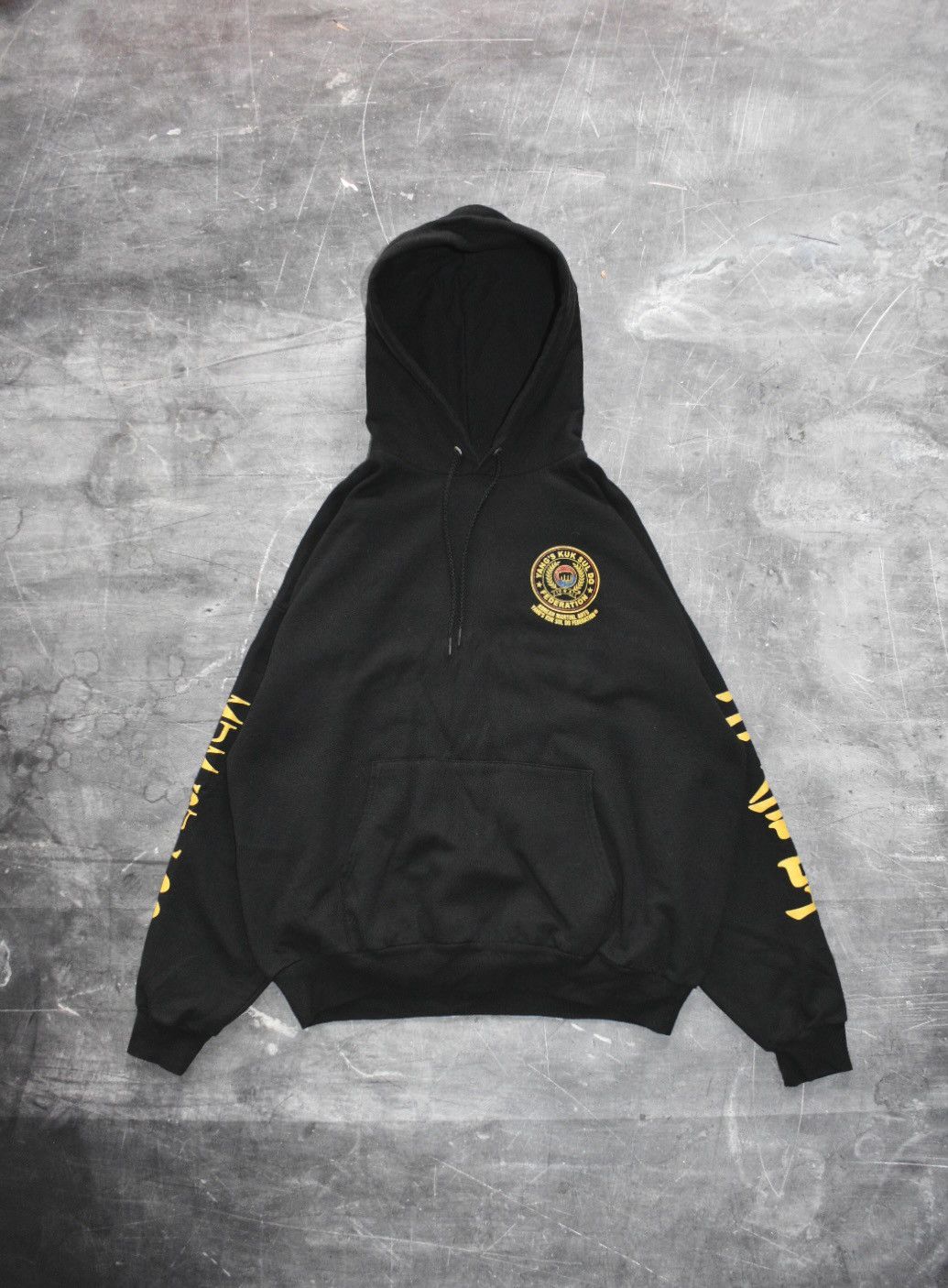 Vintage Vintage Yangs Kuk Sul Do Federation Hoodie (XL) Size US XL / EU 56 / 4 - 2 Thumbnail