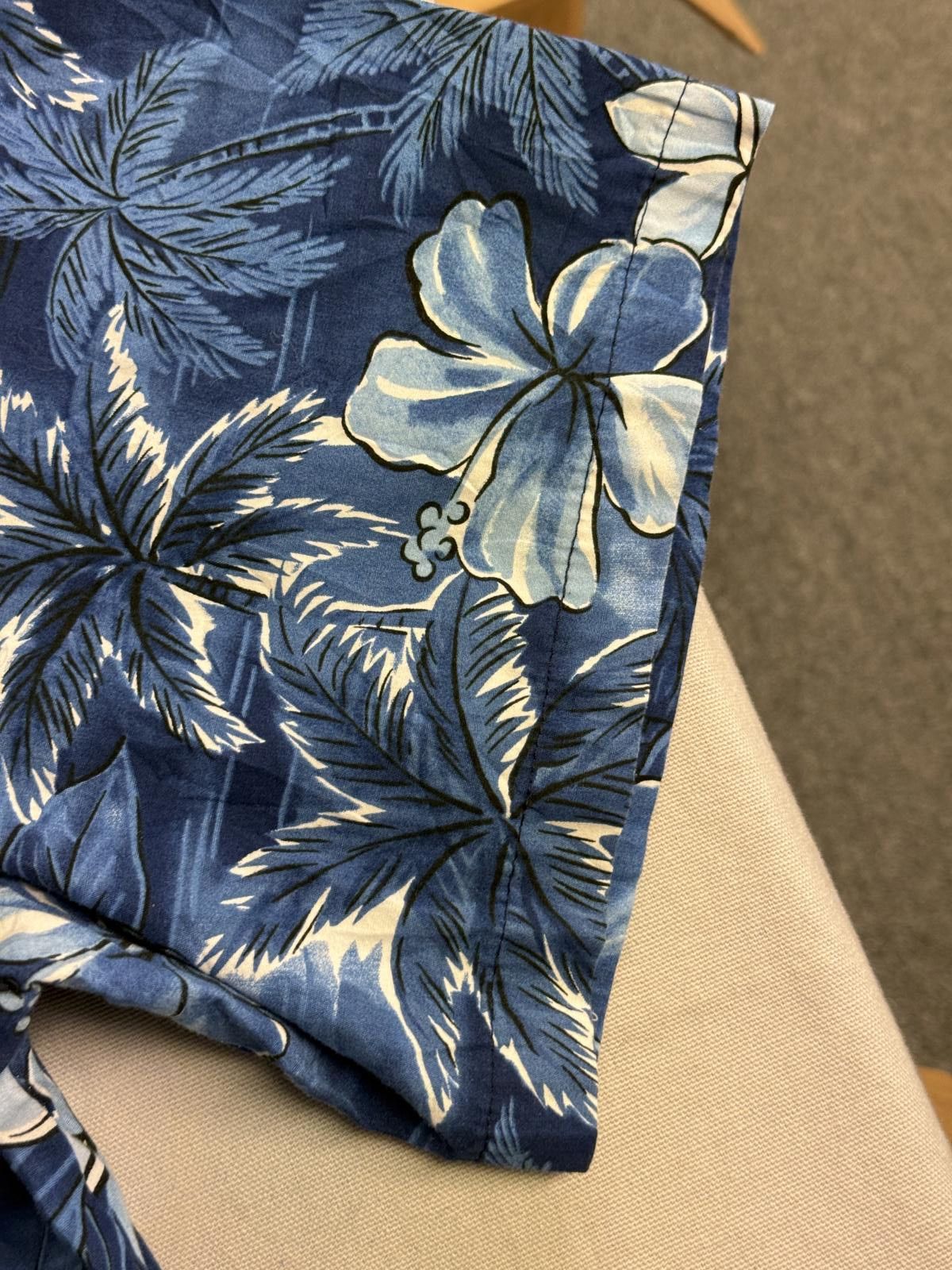 Other Two Palms Mens Hawaiian Shirt Plumeria Made in Hawaii Shirt Size US L / EU 52-54 / 3 - 5 Thumbnail