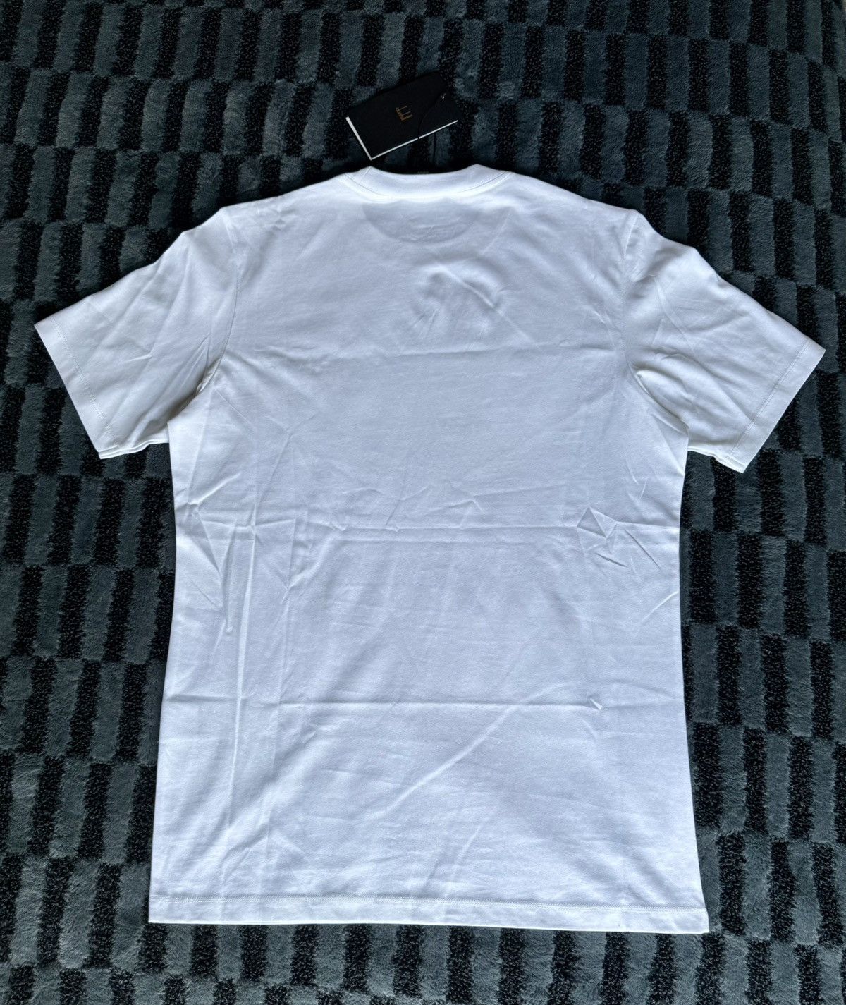 Alfred Dunhill Alfred Dunhill Insignia White Cotton Short Sleeve T-Shirt Size US S / EU 44-46 / 1 - 2 Thumbnail