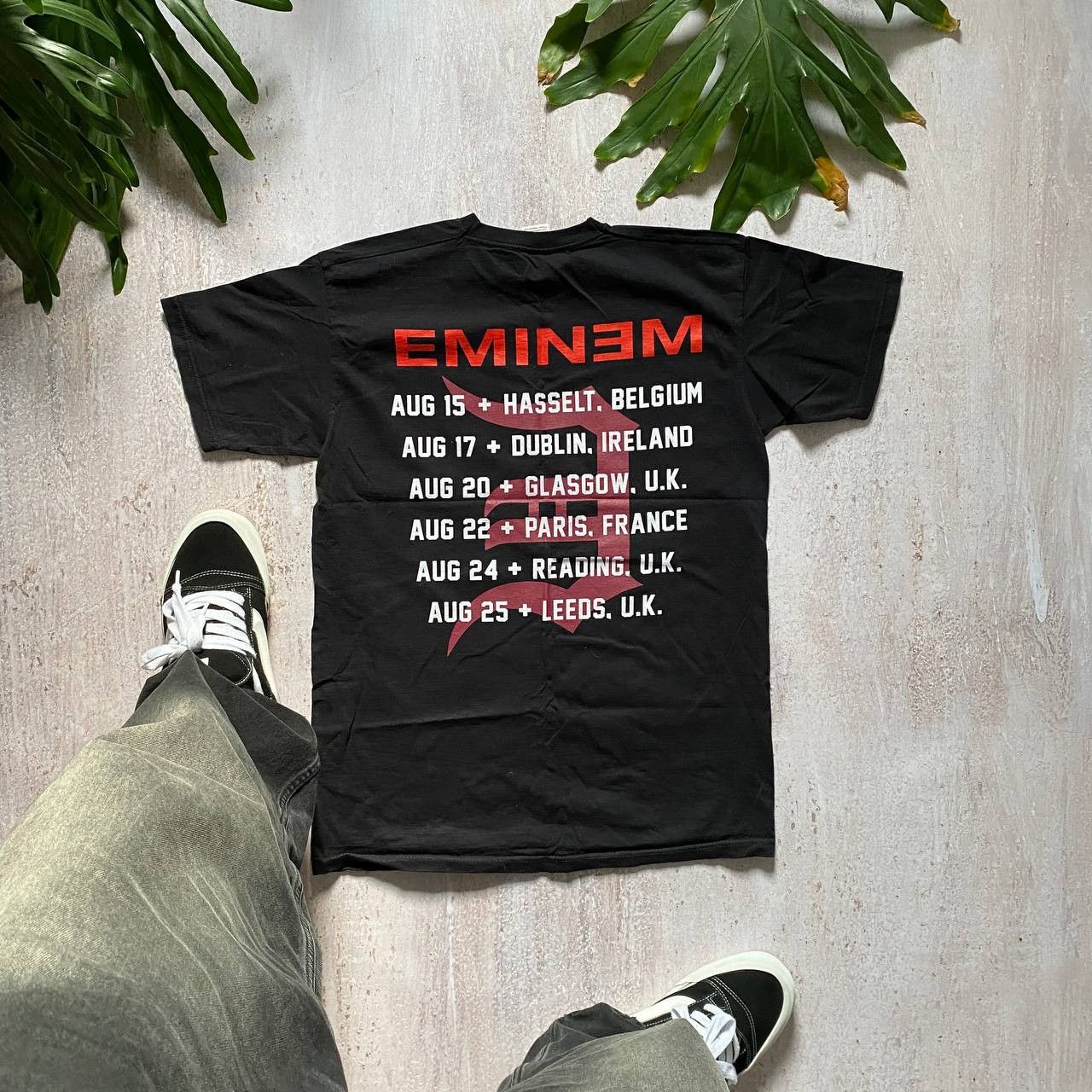 Rap Tees × Vintage VINTAGE Y2K EMINEM SLIM SHADY TOUR T SHIRT 67 Size US M / EU 48-50 / 2 - 2 Thumbnail