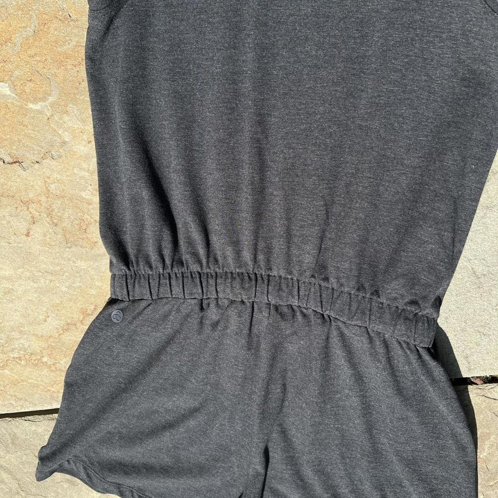 Other Dark Heather Grey Sleeveless Romper Size 26" / US 2 / IT 38 - 5 Thumbnail