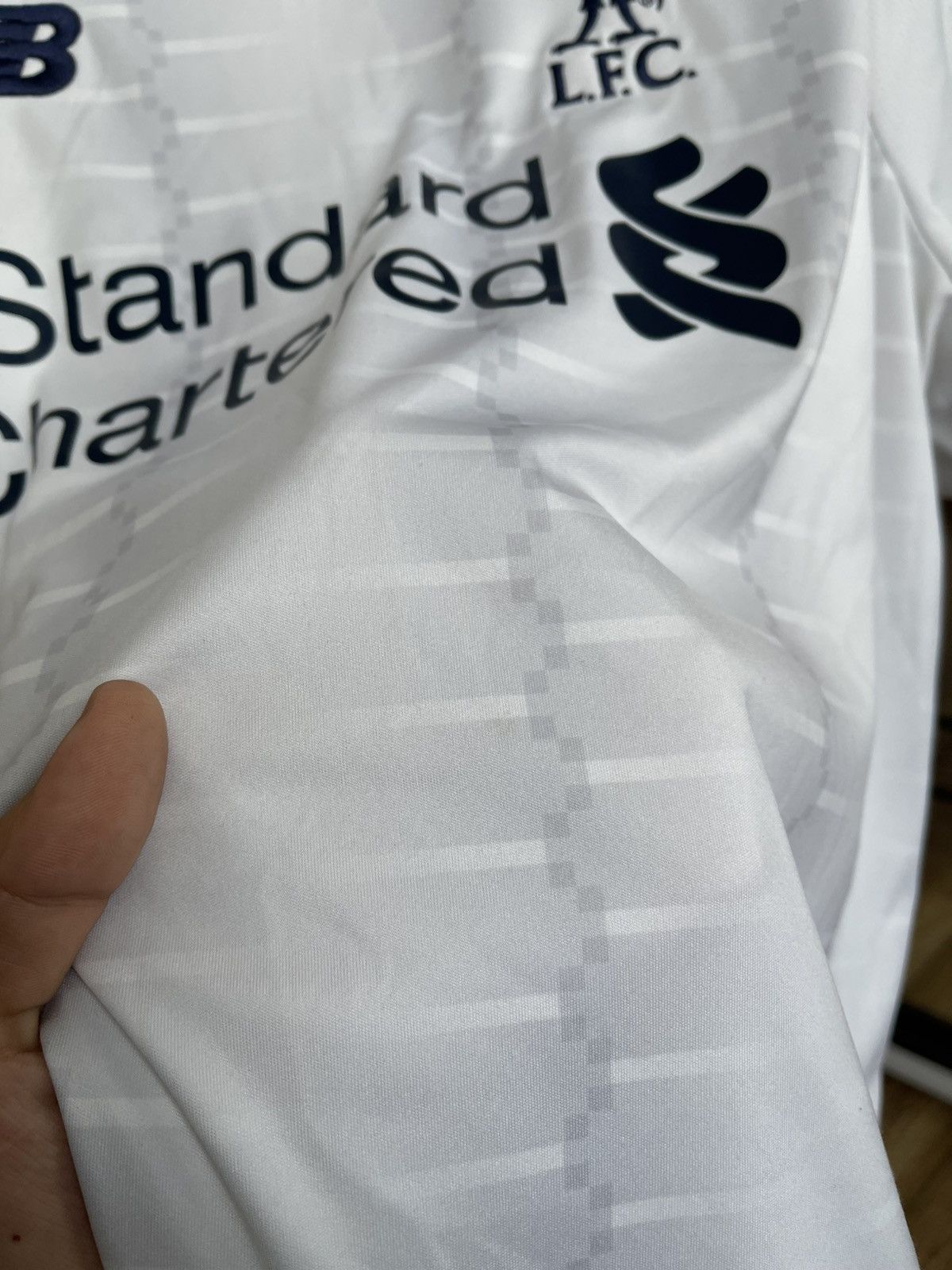 New Balance 2019/2020 New Balance Liverpool Soccer Jersey T-Shirt Tee Size US XXL / EU 58 / 5 - 15 Thumbnail