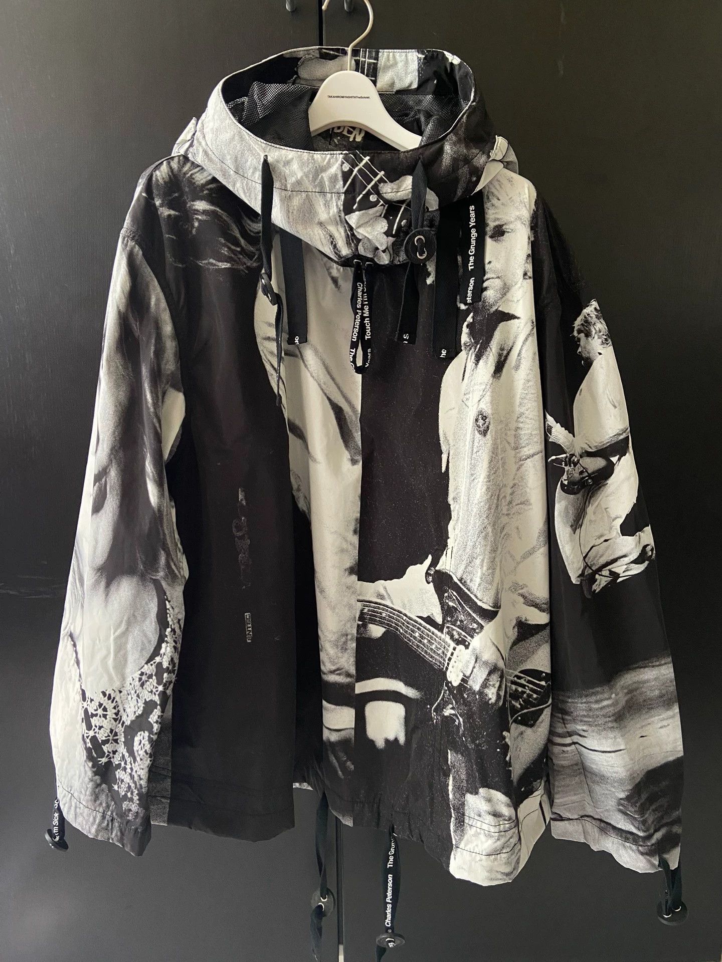 Takahiromiyashita The Soloist. The Soloist SS19 Nirvana Kurt Cobain B&W Jacket Size US S / EU 44-46 / 1 - 1 Thumbnail