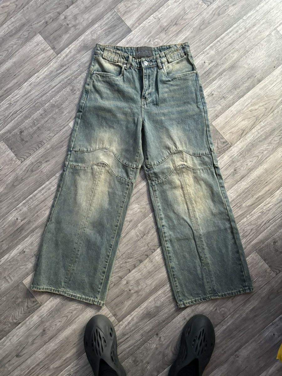 Other Spawn wavey wide denim Size US 30 / EU 46 - 1 Thumbnail