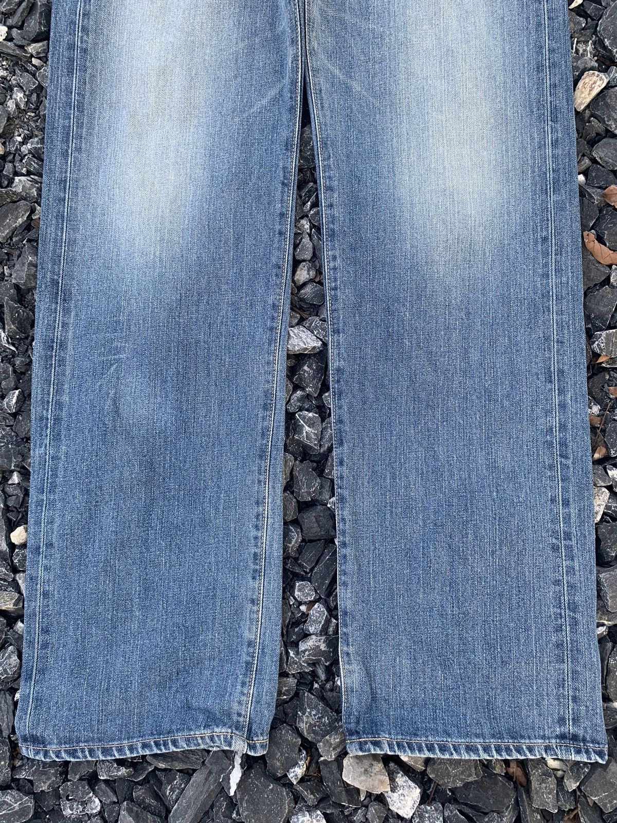 Japanese Brand VINTAGE EDWIN SELVEDGE 505 SELVEDGE DISTRESSED DENIM Size US 33 - 6 Thumbnail