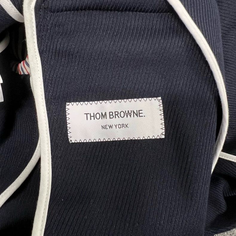 Thom Browne Thom BrowneStriped collar gold-buttoned coat 2503-Nextarrow Size US S / EU 44-46 / 1 - 5 Thumbnail