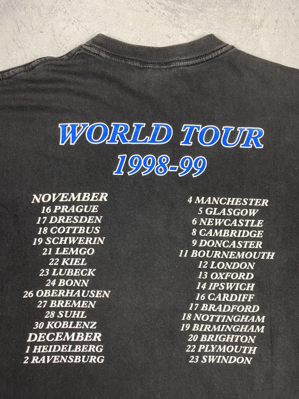 Band Tees Status Quo Vintage 1998-99 Its Good To Tour T Shirt Size US L / EU 52-54 / 3 - 11 Thumbnail